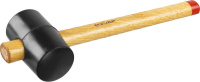 Киянка ЗУБР МАСТЕР резиновая с деревянной ручкой 0.45кг (2050-65_z01)