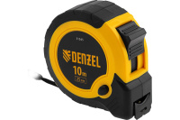 Рулетка 10мx25мм двухкомпонентный корпус кнопка-пауза Denzel (31545)