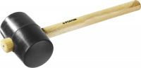 Киянка STAYER резиновая черная с деревянной ручкой 900г (20505-90)