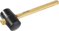 Киянка STAYER резиновая черная с деревянной ручкой 450г (20505-65)
