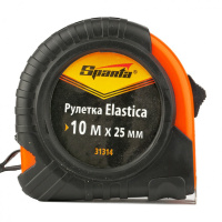 Рулетка Elastica 10мx25мм обрезиненный корпус Sparta (31314)