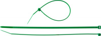 Хомуты нейлоновые зеленые 3.6x200мм (100шт) ЗУБР (309060-36-200)