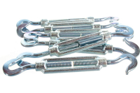 Талреп крюк-крюк DIN 1480 цинк 6мм фото в интернет-магазине Мегастроймаркет