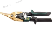 Ножницы по твердому металлу KRAFTOOL двойная рычаж передача Cr-Mo титан покрытие двухкомп ручка прямые 250мм (2327-S) фото в интернет-магазине Мегастроймаркет