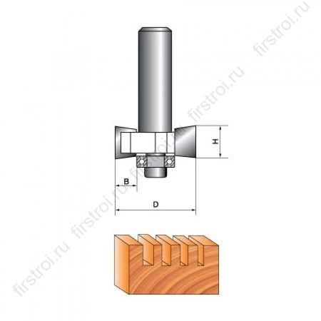 Фреза GLOBUS 1023 h5 фото в интернет-магазине Мегастроймаркет