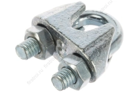 Зажим для стальных канатов DIN 741 3мм фото в интернет-магазине Мегастроймаркет