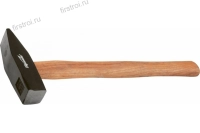 Молоток слесарный 800г квадратный боек деревянная рукоятка Sparta (102155) фото в интернет-магазине Мегастроймаркет