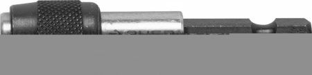 Адаптер ЗУБР ЭКСПЕРТ магнитный для бит, фиксатор, держатель для направления биты, 60мм (26715-60)