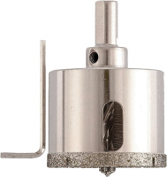 Коронка алмазная по стеклу и керамограниту 32x67мм