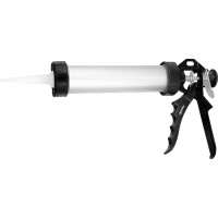 Пистолет для герметика 400мл закрытый алюминиевый корпус круглый шток 8 мм Sparta  (886475) фото в интернет-магазине Мегастроймаркет