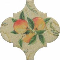 Декор Kerama Marazzi  Арабески котто орнамент 6.5х6.5 матовый (OP/A168/65000)