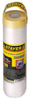 Пленка STAYER PROFESSIONAL защитная с клейкой лентой МАСКЕР HDPE 9мкм 2,7х15м (12255-270-15) фото в интернет-магазине Мегастроймаркет