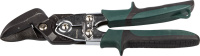 Ножницы по металлу KRAFTOOL BULLDOG проходные с двойной рычажной передачей правые губка с выносом Cr-Mo 260 мм (2325-R)