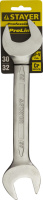Рожковый гаечный ключ 30x32мм STAYER (27035-30-32)
