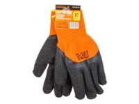 Перчатки утепленные оранжевые черные фото в интернет-магазине Мегастроймаркет