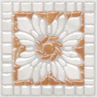 Вставка Kerama Marazzi Павловск орнамент 7.7х7.7 глянцевый Вставка Kerama Marazzi Павловск орнамент 7.7х7.7 глянцевый