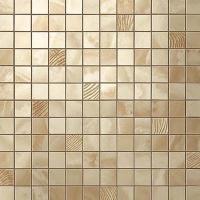 Мозаика Atlas Concorde Супернова Оникс Роял Голд 30.5х30.5 глянцевая