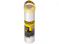 Пленка STAYER PROFESSIONAL защитная с клейкой лентой МАСКЕР HDPE 9мкм 1,4х15м (12255-140-15) фото в интернет-магазине Мегастроймаркет