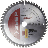 Диск пильный Чистый рез по дереву 180x20мм 48Т ЗУБР (36914-180-20-48)
