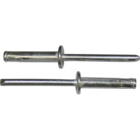 Заклепка вытяжная АлАл 5.2x20.5 распорная с прокладкой станд. бортик (250шт)