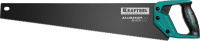 Ножовка для точного реза Alligator BLACK 550мм 11 3D зуб KRAFTOOL (15205-55)