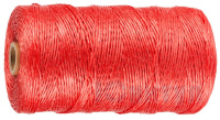 Шпагат STAYER многоцелевой полипропиленовый 1,5мм красный 500м 32 кгс 0,8 ктекс (50079-500)
