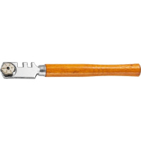Стеклорез шестироликовый с деревянной ручкой Sparta (872235) фото в интернет-магазине Мегастроймаркет