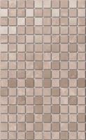 Декор Kerama Marazzi  Гран Пале беж мозаичный 25х40 глянцевый Декор Kerama Marazzi  Гран Пале беж мозаичный 25х40 глянцевый