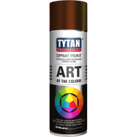 Краска TYTAN аэрозольная шоколадно-коричневая RAL 8017 520мл фото в интернет-магазине Мегастроймаркет