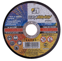 Круг отрезной абразивный Луга по металлу для торцовочной пилы 230x2.5x32мм (3613-230-2.5)