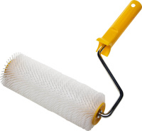 Валик игольчатый STAYER для наливныx полов в сборе, пластмассовые иглы, бюгель Ø8мм 75x200мм (03951-20)