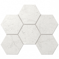 Керамогранит Estima Мозаика MA01 Hexagon 25x28.5 Неполированный(10 мм) Керамогранит Estima Мозаика MA01 Hexagon 25x28.5 Неполированный(10 мм)