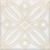 Вставка Kerama Marazzi Амальфи орнамент белый 9.8х9.8 матовый (STG/B402/1266H) Вставка Kerama Marazzi Амальфи орнамент белый 9.8х9.8 матовый (STG/B402/1266H)