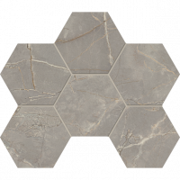 Керамогранит Estima Мозаика BR03 Hexagon 25x28.5 Полированный Керамогранит Estima Мозаика BR03 Hexagon 25x28.5 Полированный