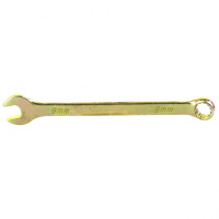 Ключ комбинированный 8мм желтый цинк Сибртех (14974)