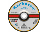 Круг Karbosan зачистной по металлу 180x6.4x22.2мм