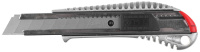 Нож ЗУБР МАСТЕР металлический самофиксирующееся лезвие 18мм (09170)