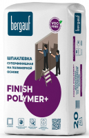 Шпатлевка полимерная финишная Bergauf Finish Polymer+ 20 кг
