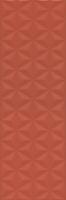 Плитка Kerama Marazzi  Диагональ красный структура обрезной 25х75 матовая