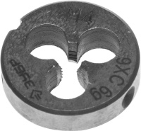 Плашка ЗУБР МАСТЕР круглая ручная для нарезания метрической резьбы М4x0.7  (4-28022-04-0.7)