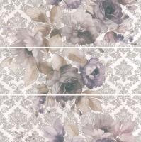 Декор Kerama Marazzi Панно Город на воде Цветы (3 части) 75х75 матовый Декор Kerama Marazzi Панно Город на воде Цветы (3 части) 75х75 матовый