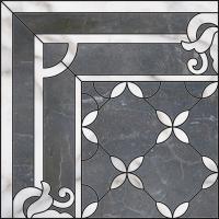 Декор Kerama Marazzi  Виндзор 1/4 розона 60х60 глянцевый Декор Kerama Marazzi  Виндзор 1/4 розона 60х60 глянцевый