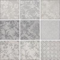 Плитка Kerama Marazzi  Марчиана микс серый 20х20 глянцевая Плитка Kerama Marazzi  Марчиана микс серый 20х20 глянцевая