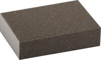 Губка шлифовальная ЗУБР МАСТЕР четыреxсторонняя средняя жесткость Р120 100x68x26мм (35611-120)