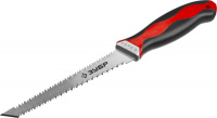Выкружная мини-ножовка для гипсокартона ЗУБР 150, 17 (1.5) пластиковая рукоятка (15178_z01)