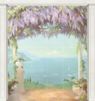 Декор Kerama Marazzi Панно Лаурито 160х150 матовый