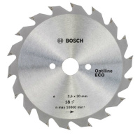 Диск пильный BOSCH 160x2016x18Т OPTILINE ECO 2608641785