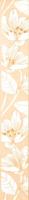 Бордюр Kerama Marazzi  Аида персик 6х40 глянцевый Бордюр Kerama Marazzi  Аида персик 6х40 глянцевый