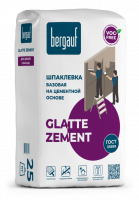 Шпатлевка цементная Bergauf Glatte Zement 25 кг