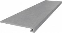 Ступень Kerama Marazzi  клееная Фондамента серый светлый 33х119.5 матовая Ступень Kerama Marazzi  клееная Фондамента серый светлый 33х119.5 матовая